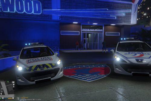 Pack Peugeot 308 POLICE NON ELS (Rotatif et LED)